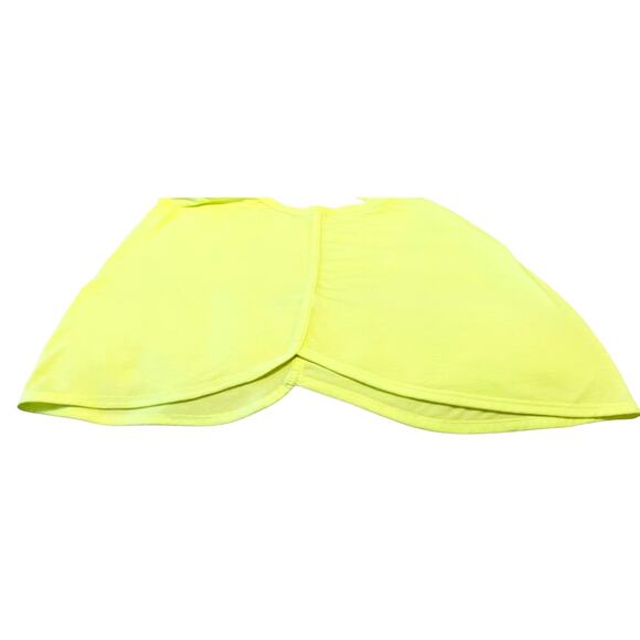 ATHLETIC WORKS ACTIVEWEAR SLEEVELESS TANK TOP, WOMENS, XL-(16-18)-YELLOW, HI-LOW - Picture 8 of 12